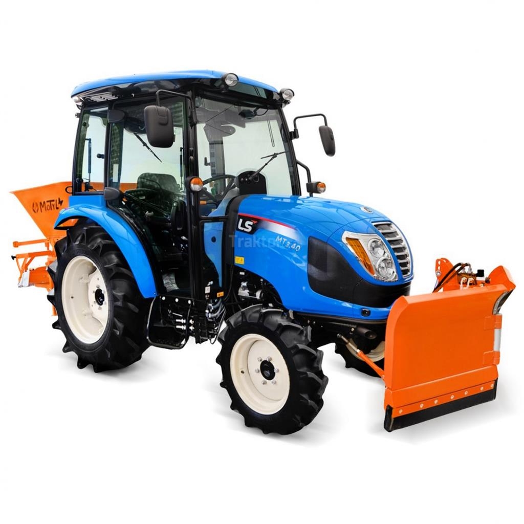 LS Tractor MT3.40 MEC 4x4 - 40 KM / CAB + pług do śn