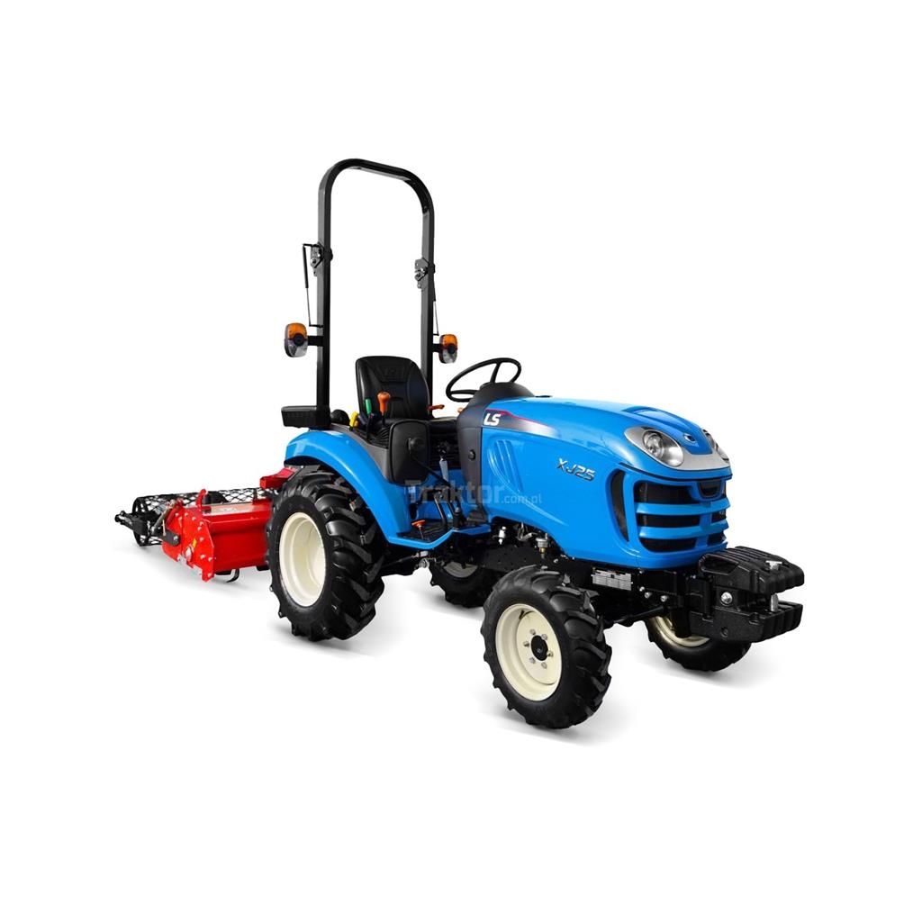 LS Tractor XJ25 MEC 4x4 - 24.4 KM + glebogryzarka se