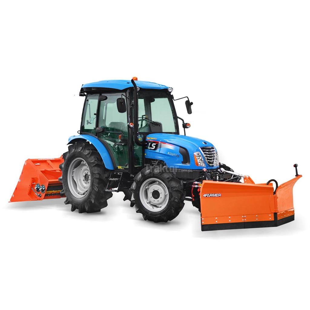 LS Tractor XU6168 PST 4x4 - 68 KM / EHL Auto + pług