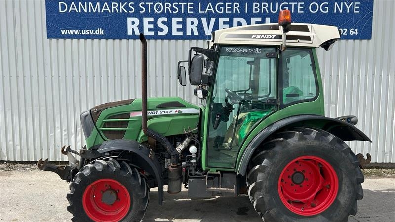 Tracteur agricole Fendt 210 F Vario TMS Med Front PTO — occasion 2015, 7 061 h