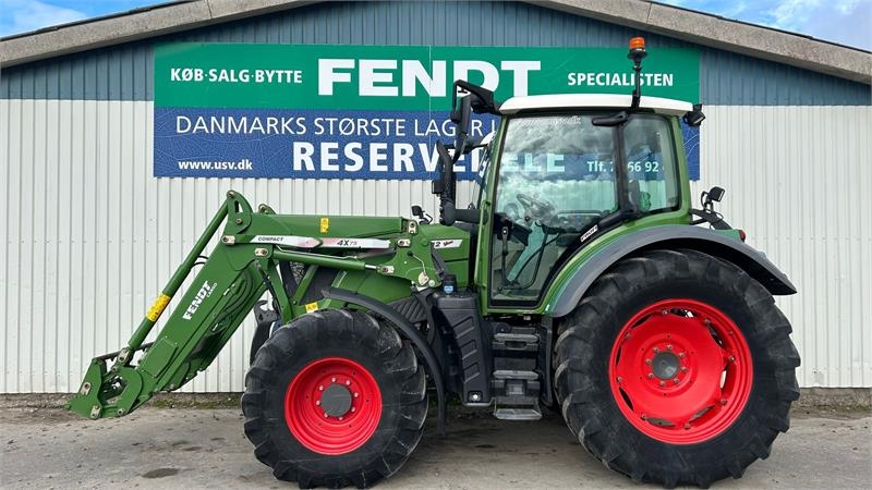 Tracteur agricole Fendt 312 Vario S4 Profi Med Fendt 4X75 Frontlæsser + Lu — occasion 2018, 4 661 h