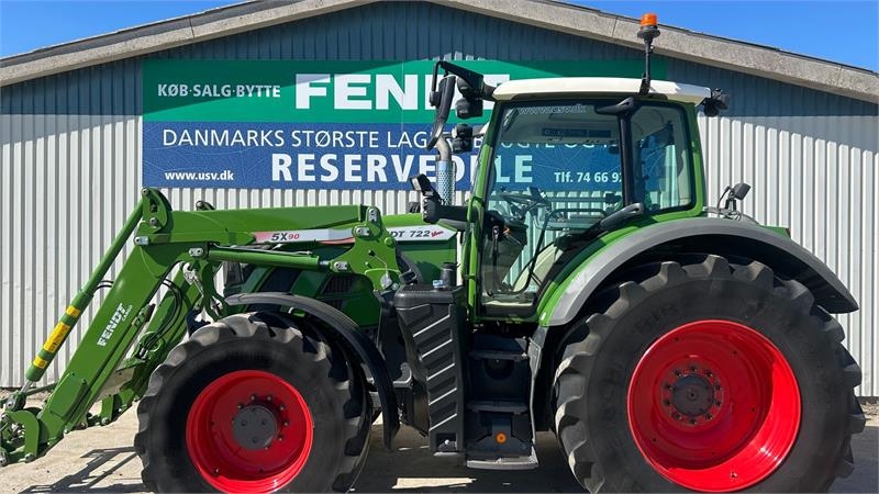 Tracteur agricole Fendt 722 Vario S4 Power Med Fendt Frontlæsser 5x90 — occasion 2020, 4 029 h