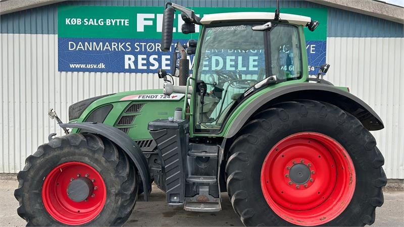 Tracteur agricole Fendt 724 Vario SCR PROFI Luftbremser — occasion 2014, 11 351 h