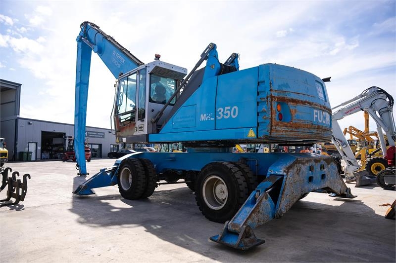 Pelle sur chenilles Terex Fuchs MHL 350 — occasion 2010, 20 000 h