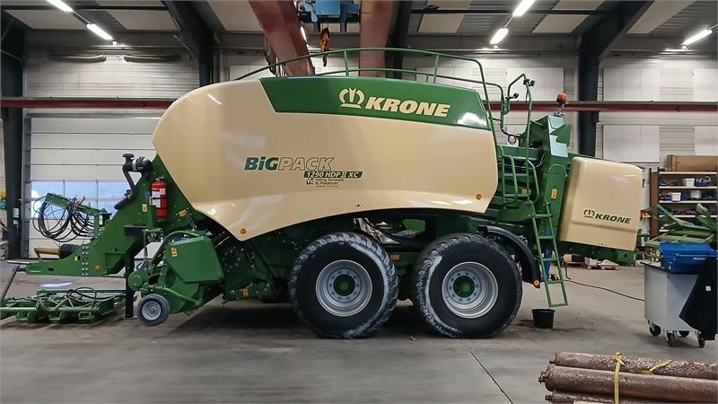 Krone Big Pack 1290 HDP II XC m. ballevogn