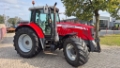 Tracteur agricole Massey Ferguson 6480 Dyna-6 Creeper, Fronthef en PTO — occasion 2009, 11 850 h