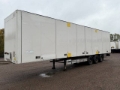 Semi-remorque fourgon Ekeri Huckepack Skåptrailer öppningsbar sida och tak RNL055 — occasion 2018
