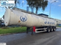 Semi-remorque citerne Magyar Chemie Magyar 34.000 L, 1 Comp, ADR — occasion 1999