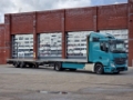 Camion plateau Mercedes-Benz Actros 1836 Streamspace 4x2 + Kelberg 2014 — occasion 2014
