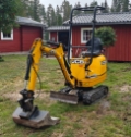 Mini-pelle JCB 8008 — occasion 2014, 2 040 h