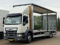 Camion porte-engins DAF CF 320 LF320.19 EURO6. OPRIJWAGEN MET SCHUIFZEILHU — occasion 2021