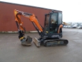 Mini-pelle Doosan DX27Z / 2,7 ton, Engcon EC204, Centralsmörjning — occasion 2021, 1 070 h