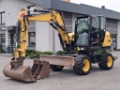 Pelle sur pneus Yanmar TW 75 — occasion 2019, 6 018 h