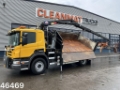 Camion benne Scania P 280 HMF 12 Tonmeter Z-kraan — occasion 2011