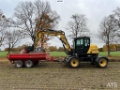 Pelle sur pneus Yanmar B110W — occasion 2017