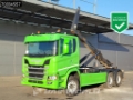 Camion ampliroll Scania G500 6X4 20tons Containersystem Big-Axle Full Stee — occasion 2019