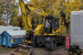 Pelle sur pneus Komatsu PW 148-11E1 Hjulgrävare 4-hjulstyrning DEMO — occasion 2026, 45 h