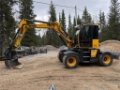 Pelle sur pneus JCB Hydradig 110W — occasion 2018, 4 233 h