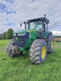 Tracteur agricole John Deere 7280R — occasion 2013, 1 956 h