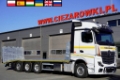 Camion treuil Mercedes-Benz Actros L 3552 8x4 / TOW PLATFORM 9 m — occasion 2024