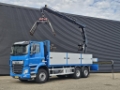 Camion plateau grue DAF CF 430 FAN 6X2/4 / HIAB 17.8 / KRAN — occasion 2019