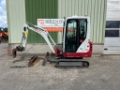 Mini-pelle Takeuchi TB 216 — occasion 2017, 1 288 h