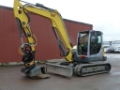Mini-pelle Wacker Neuson ET90 / Engcon EC209 m. grip, Centralsmörjning — occasion 2021, 2 600 h