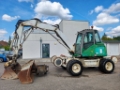 Pelle sur pneus Mecalac 714 RR *Rail Road* Klima* — occasion 2007, 9 000 h