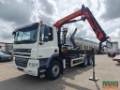 Camion ampliroll DAF CF 85.410 6x4 DagCab Euro5 - Palfinger Hook Arm Sy — occasion 2012