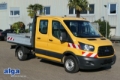 Utilitaire benne Ford Transit 4x2, DOKA, 7 Sitze, AHK, 2.400mm lang,AC — occasion 2018