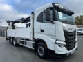 Camion plateau Iveco AS280 XY/PS Baustoff/Kran/HIAB/L-HIPRO235DLS/NLA — occasion 2025