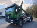 Camion ampliroll Iveco Trakker 260T410 6x4 RETARDER Blatt Schalt. Klima — occasion 2016
