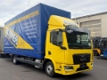 Camion PLSC MAN TGL 8.220 BL, Pritsche u. Plane, 2x Tank., Ahk — occasion 2022