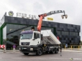 Camion plateau grue MAN TGS 26.440 6x6H PALFINGER PK 23002 SH Kra — occasion 2009, 6 h