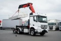 Camion plateau grue Mercedes-Benz AROCS / 2651 / 6 X 4 / FASSI F 455 / WYS. 14,6 M — occasion 2018