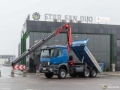 Camion benne Mercedes-Benz AROCS 3351 6x6 FASSI F215A.2.23 Tipper — occasion 2016