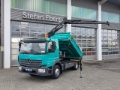 Camion benne Mercedes-Benz Atego 1223 KK HIAB X-HIDUO 082 Funk 2x AHK — occasion 2022
