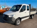 Utilitaire benne Mercedes-Benz Sprinter 316 CDI DoKa 2.7m Pritsche/ AC/ 7 Sitze — occasion 2018