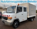 Camion PLSC Mercedes-Benz Vario 614 D DoKa PP/ DPF/ LBW 1.0t/ AHK/ Org. KM — occasion 2003