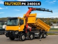 Camion plateau grue Renault C 460* 5,00 m PK 24001K FUNK * 8x4! — occasion 2017