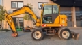Pelle sur pneus Terex TW 85, Schaeff 905M, 19.900€ netto — occasion 2005, 11 843 h