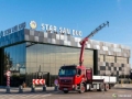 Camion plateau grue Volvo FE 320 6x2 PALFINGER PK 16502 Kran — occasion 2007