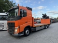 Camion plateau Volvo FH420 6X2*4 Kran Hiab 166-4 — occasion 2014
