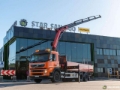 Camion plateau grue Volvo FM 330 6x2 Palfinger PK 18002 EH Tail lif — occasion 2013