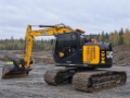 Pelle sur chenilles JCB JZ140HD, Engcon, Eberspächer, Rasvari, Kauha — occasion 2017, 5 030 h