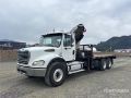 Camion plateau grue Freightliner M2112 — occasion 2005