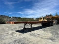 Remorque à ridelles Fruehauf 45 ft T/A Flatbed — occasion 1966