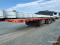 Remorque à ridelles Manac 32 ft Super B-Train Lead Flatbed — occasion 2015