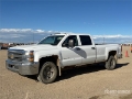 Fourgon utilitaire Chevrolet Silverado 2500 4x4 Crew Cab Pickup — occasion 2015