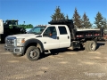 Camion benne Ford F-550 — occasion 2011